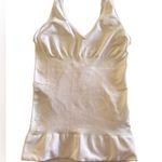 Spanx Seamless Power Everday Tank White Size M 4 Way Stretch Shaping Shapewear Photo 0
