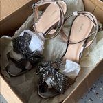Maeve Anthropologie  Bow Heeled Sandals Photo 1