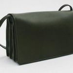 ZARA  MINIMALIST LEATHER CROSSBODY BAG Photo 0