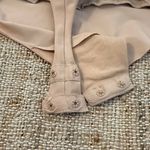 Commando  Faux Leather Longsleeve Crew Bodysuit Brown Tan Small Photo 5