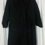 Black Waterproof Mid Length Trench Coat Size 12 Photo 0