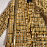 Jealous Tomato Jealous Tomatoes Mustard Tweed Blazer Photo 4