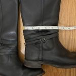 Frye Leather Black Knee high Riding Western country boots US 7 -77754 4003 Photo 10