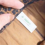 Halara ‎ High Waisted Side Pocket Leopard Print Casual Cotton Shorts size L Photo 2