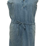 joe's jeans  Denim Chambray Embroidered Sleeveless‎ Dress Size Medium Photo 0