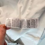 INC International Concepts White Silver Sleeveless Sequin Blouse Size Large Photo 8