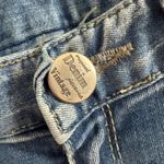 1115 Wheel Jeans Vintage Low Rise Skinny Size S (27x29) Distressed Stretch Blend Blue Photo 3