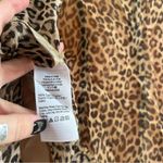 J.Crew Sheer Leopard-Print Shirt in Crinkle Chiffon Button Blouse NWT Size 2 Photo 6