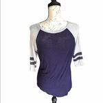 Awake  T-shirt blue & white graphic  small Photo 3