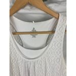 prAna Mika Double Layer Tank Top in White Size XS Photo 2