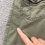 Faded Glory Y2K  Skort 100%‎ Cotton Light Army Green Utility Gorpcore Women's 14 Photo 2