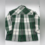 Aerie Offline by  XS  Plaid Green & White Jacket Shacket Oversized Women’s Layers Photo 6