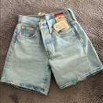 Levi's  Mid Thigh Denim Shorts Photo 0
