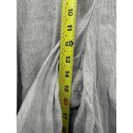 NYDJ  Women’s Shorts Chino Linen Blend Plus Size 20W Micro Striped White Pockets Photo 7