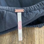 Free People  Black Cotton Skirt - Size L Photo 4