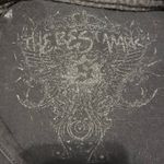 Ecko  vintage black shirt with logo in white on front and back size small Photo 4