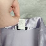 Natori  Womens Satin Pajama Set Long Sleeve Purple Size S Small Photo 4