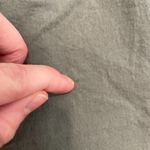 Loft ANN TAYLOR Olive Green High Rise Drawstring Cotton Pull On Paperbag Shorts Photo 12