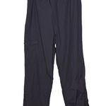 Coleman Nylon Outdoor Hiking Fishing Athleisure Pant Wide Leg Snap Hem Medium Blue Photo 0