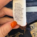 Vintage MSK Black Floral Brocade Beaded Hem Evening Cardigan Jacket XL Gold Photo 3