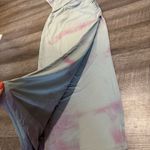 Cotton Candy LA  Blue & Pink Tie Dye Maxi Dress Photo 1