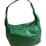 Ralph Lauren Leather Shoulder Bag Hobo Purse Green Photo 0