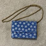 J.Crew Silver Stars Americana Harrison Convertible Clutch Photo 1