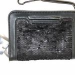 French Connection  Black Sequin Purse, NWT Photo 0
