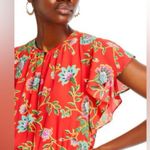 T Tahari Flutter Sleeve Ruffled Sundress Photo 3