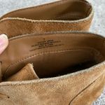 Merona 💜  Genuine Leather Suede Wedge Heeled Lace Up Booties Photo 2