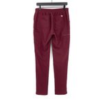 FIGS Yola Skinny Scrub Pants Burgundy S Tall Photo 5