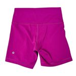 LULULEMON Align High Rise 6” Biker Shorts Magenta Purple Size 8 RARE COLOR Photo 4
