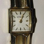 Wittnauer Watch 10K GF Gold Filled Wind Up Vintage Cuff Bracelet Chain Clasp Photo 0