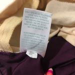 Kona Sol NWOT Dark Purple Crisscross Tri-Color Strap Strappy One Piece Swimsuit New Photo 9