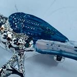 Road Runner Pin Brooch Large and Small Bird Metal Enamel Rhinestones Vintage Photo 10