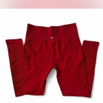 Forever 21 Women's Red Leggings & Cropped Jacket Photo 3