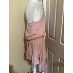 Vintage Havana Pink Tassel Drawstring Waist Sleeveless Mini Dress S Photo 2