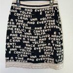 Moschino  Cheap & Chic Vintage Graphic Text Mini Skirt Italy Photo 6