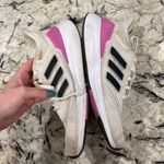 Adidas  Women's Eq21 Running‎ Shoes- in size 9. White, pink and orange Photo 4