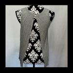 Dina Be Gray Open Back Super Soft Strechable Tank Top Size Small Muscle Tee. Photo 25
