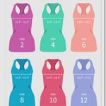 Lululemon Cool Racerback Tank Top Size 8 Hyper Stripe Blue Moon Photo 3