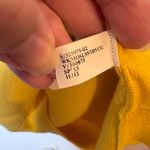 Banana Republic Banana‎ Republic Yellow White Striped Cotton Cashmere Cardigan Sweater XL Photo 6