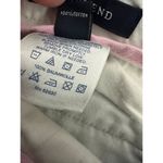 Lands' End Blue 100% Cotton Button Detail Cropped Wide Leg Pants Women's Size 12 Photo 5