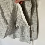 Aerie Space Dye Long Sleeve Oversized Side Slit Top Medium Photo 2