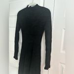 Proenza Schouler White Label Chenille Turtleneck dress‎ in black NWT Size XS Photo 4