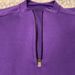 Nike  Dri-Fit tennis quarter zip front purple sports top, size M Photo 3