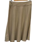 Coldwater Creek Size S (6-8)  Tan, A-Line, Flowy Skirt. Photo 2