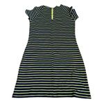 Sail To Sable 3/$15  navy and lime striped dress Photo 3
