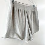 Aerie  High Rise Cutoff Sweat Lounge Shorts Gray Large Photo 6