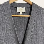 Torn By Ronny Kobo Vianne Gray Button Front Wool Knit Cardigan Sweater Dress M Photo 3